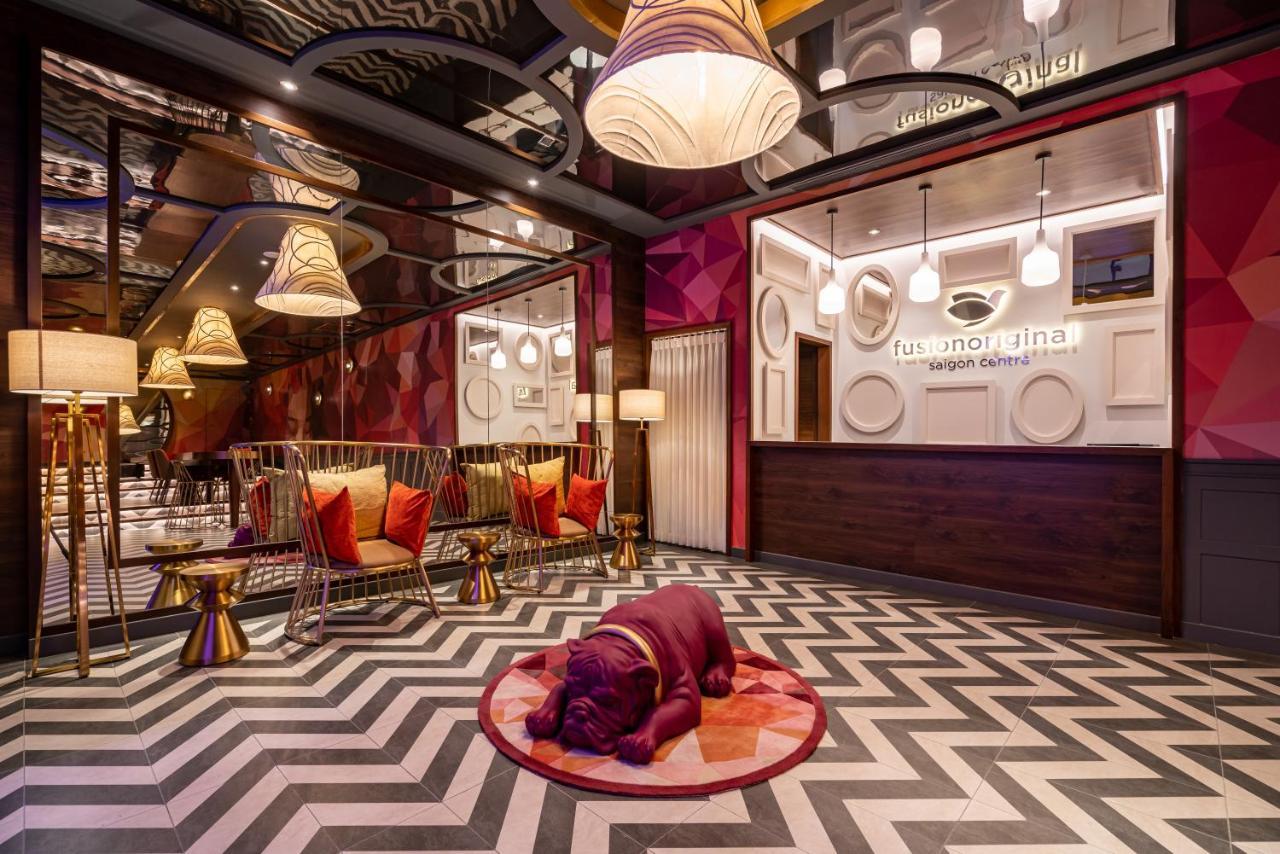 Fusion Original Saigon Centre Hotell Ho Chi Minh-staden Exteriör bild Interior of the hotel